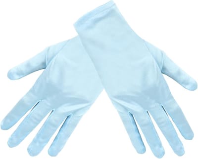 Elegante korte satijnen handschoenen voor dames, retro partyaccessoire, zacht en elastisch, perfect voor bruiloften, avondfeesten en Halloween-cosplay.