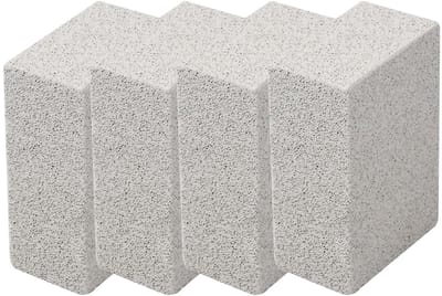 4 stuks reinigingsstenen voor puims, schone grillstenen, reinigingssteen voor barbecue, robuust, reinigingsgereedschap voor barbecues/keukens