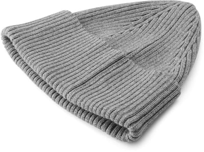 Grijze Kevin Kite Lichtgewicht Beanie van Organisch Katoen