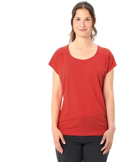 Vaude Skommer Iii T-shirt Met Korte Mouwen Rood 34 Vrouw