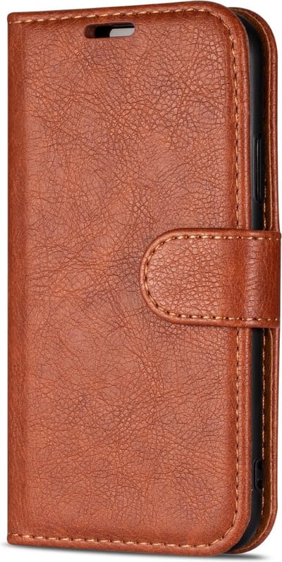 Rico Vitello L Wallet case Geschikt voor Apple iPhone 13 mini/book case hoesje Bruin