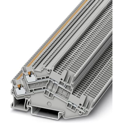 Phoenix Contact 3214495 Klem 2-etages 3.5 mm Snelaansluiting Grijs 50 stuk(s)