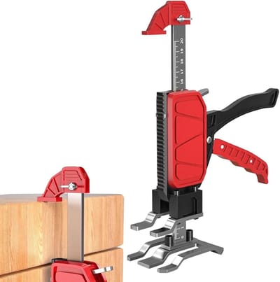 Hefboom Arm Lifter - Handkrik Apparaat - Installatie Hulp - 200 kg Draagkracht - 0-185mm Hefbereik - Meerkleurig