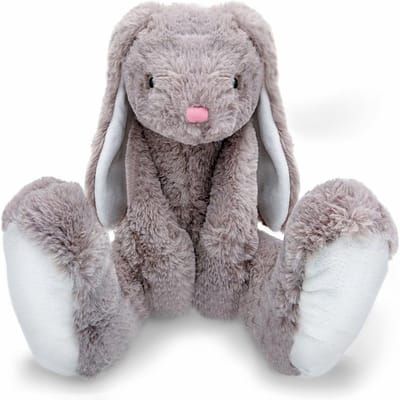 Zylo® Verzwaringsknuffel - Verzwaarde Knuffel - Verzwaringsknuffel Volwassenen - Grijs - 60x25x16cm