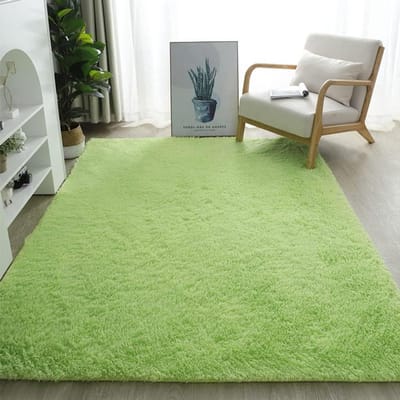 Zacht Vloerkleed - Shaggy Kleed - Woondecoratie - Antislip Onderkant - 200 x 300 cm - Groen