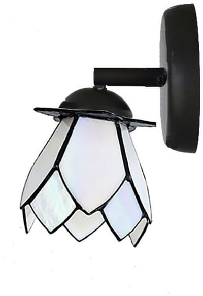 Tiffany Spot zwart met White Lotus - Art Deco Trade