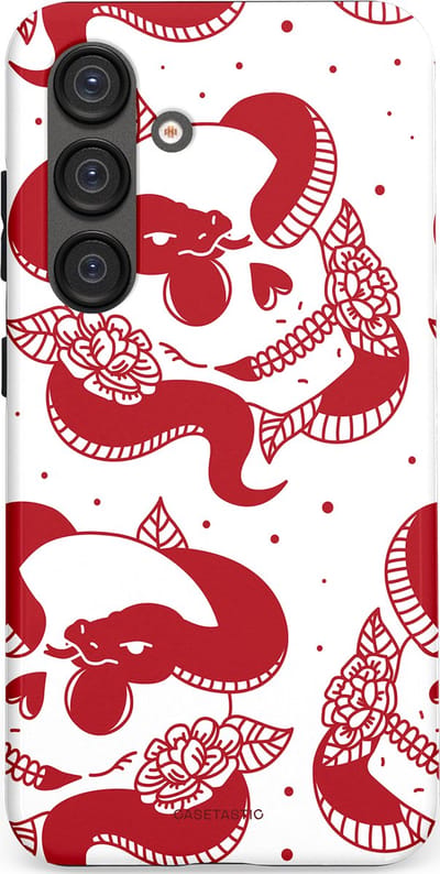 Casetastic Hoesje Geschikt voor Samsung S25 - Stijlvolle Beschermende Duo-layer Case - Beet van de nacht