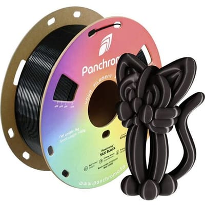 Polymaker CA03001 Panchroma™ Silk Filament PLA kunststof Zijdeglans 1.75 mm 1000 g Zwart 1 stuk(s)