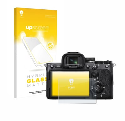 upscreen - Screenprotector voor Sony Alpha 7 IV - Folie Beschermfolie Beschermglas matte