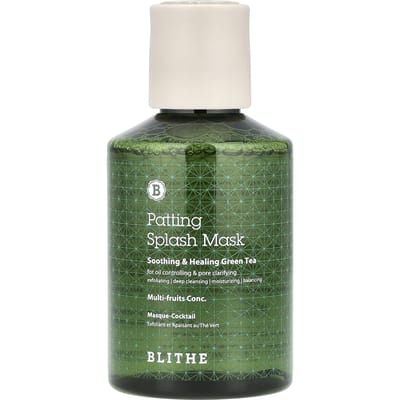 Blithe, Patting Splash Beauty Masker, Verzachtend & Genezend Groene Thee, 150ml (5,07 fl oz) gray