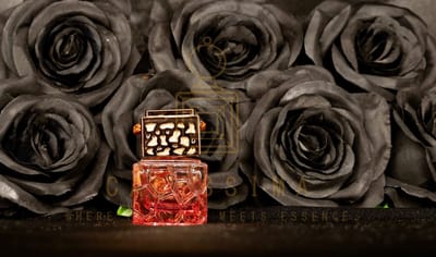 Carissima Car Perfumes - Auto parfum - Luxe - Auto Luchtverfrisser - 10ml - Rood - Arabische Jasmijn - Cashmeran - Amber
