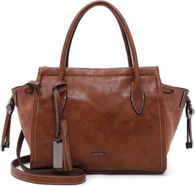 SURI FREY Schoudertas Kally Shopper Cognac Bruine