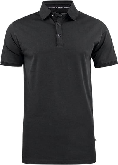 Texstar PS20 Pique Bamboo Polo | Zwart | L