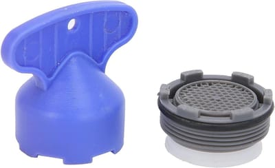 Kraan Bubbler met Siliconen Pakking - Vervanging en Installatie van Kraanaccessoires - Duurzaam ABS-materiaal - Geschikt voor M24 Kraan - Keuken, Badkamer, Spoelbak.