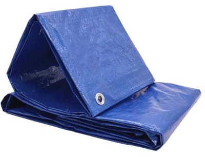 Robuust Afdekzeil voor Buiten, Waterdicht en UV-bestendig in Diverse Maten en Kleuren, 4 x 5 m