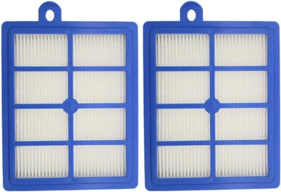 2-delige HEPA Filterset - Geschikt voor Electrolux H12 EL4100-EL6986A en Philips FC9080-FC9084 Stofzuigers