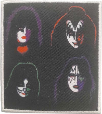 Kiss - 4 Heads Patch - Multicolours