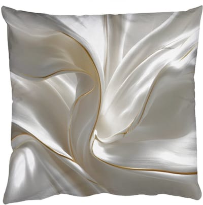 Sierkussens - Kussentjes Woonkamer - 50x50 cm - Stof - Plooien - Goud