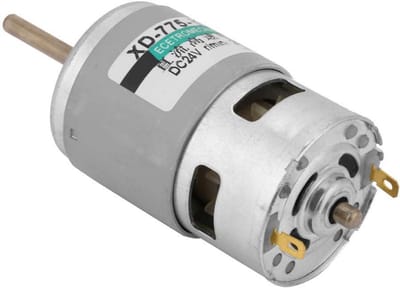Krachtige 775 DC Motor 12V/24V - Hoge Snelheid tot 20000 RPM voor Hobby en Industrie