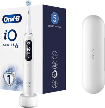 Oral-B iO 6N - Elektrische Tandenborstel - Wit