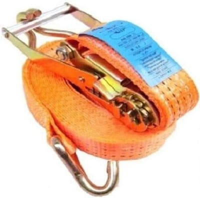 Spanbanden Set - Sjorbanden Ratelriemen - Lading Vastzetten - TÜV-Gecertificeerd - 8 Meter Lengte - Oranje