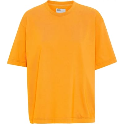Dames-T-shirt Colorful Standard Organic oversized sunny orange