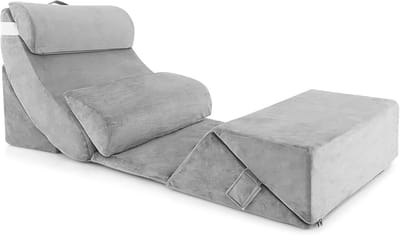 Orthopedisch Kussen Set - Leeskussen Rugsteun - Comfortabel Rusten - 7 Delig Ontwerp - 119 x 59 x 55 cm