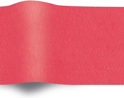 Vloeipapier tissuepapier zijdepapier ROOD, decoratie, 50x75cm - 17gr (480 stuks)