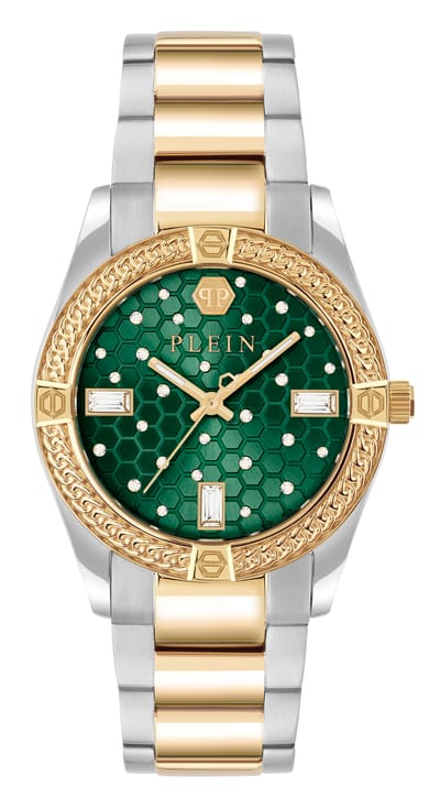 Philipp Plein Plein Icon Chain PW1FA0325 Horloge - Staal - Multi - Ø 36 mm
