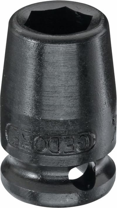 Gedore K 30 18 6252480 Vierkant massief 10 mm (3/8 inch) Kracht-dopsleutelinzet Mechanische vergrendeling 18 mm 1 3/8 3/8 (10 mm)