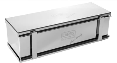 Roestvrijstalen Broodvorm met Verdeler voor Toast en Cake - 30 x 10 x 9 cm, Vaatwasmachinebestendig, Duurzaam en Hygiënisch