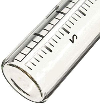 Regenmeter Glas - Neerslag Meting - Tuin Bewaken - Stevige Constructie - 5 Inch Capaciteit - Transparant