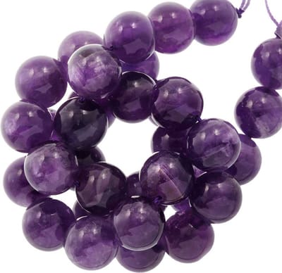 Amethist Kralen - Natuursteen kralen van 10 mm voor sieraden - 38 Stuks