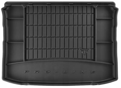FROGUM PROLINE Kofferbakmat - Geschikt voor CITROEN C4 I Hatchback (2004-2010) - 3-deurs i 5-deurs - TPE Rubber - Zwart