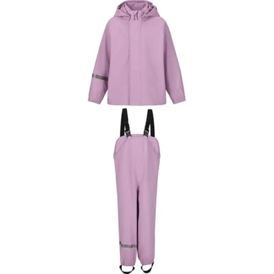 Waterproof Printed Baby Suit Zigzag Roze