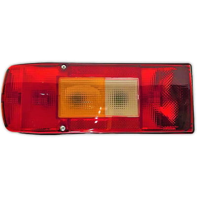 Feu arrière gauche Volvo FE FL FM FMX FH 2002-2016 avec Éclairage de plaque d'immatriculation, Prise latérale - L0099L742