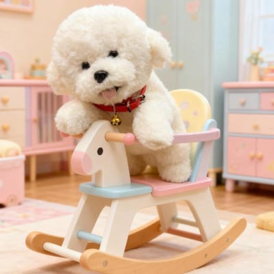 Bichon Frise Zacht Knuffeldier Speelgoed Schattige Bichon Hond Knuffels Poppen Sierkussen Ideaal Voor Huisdier Puppy Sieraden Cadeaus Ideaal Voor Meisjes 30cm beige