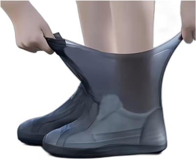 1 paar waterdichte herbruikbare antislip siliconen overschoenen voor dames en heren，L,41-47