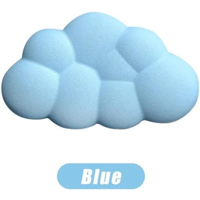 Toetsenbord Cloud polssteun met zachte leren memory foam polsondersteuning/kussen voor eenvoudig typen en pijnverlichting Rust voor kantoor