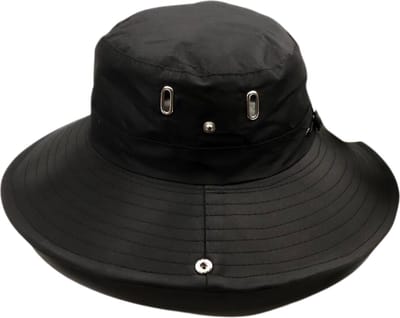 Nivard Zonnehoed - Reishoed - UV Beschermende Hoed - Bucket Hat - Festival - Pet - Hoedje Voor Dames & Heren - Hoofdbescherming - Zwart