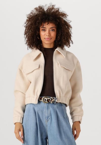 Notre-V Nv-grace Jassen Dames - Winterjas - Ecru - Maat XXL
