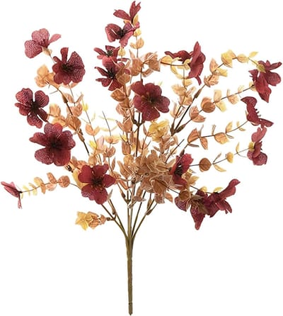 Gedroogde Bloemen - Droogboeketten Decoratie - Feest Bruiloft Decor - Realistische Kunstbloemen - 31x16 cm - Stijl B