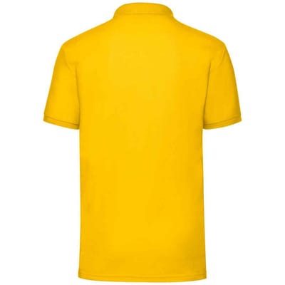 Fruit of the Loom Heren Piqué Polo Shirt (Zonnebloem)