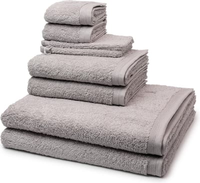 Möve 2 X was- 2 X gast- 2 X douche- 2 X handdoek in een set Superwuschel