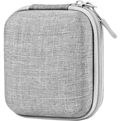 Voor Powkiddy V10 Console Draagbare Beschermhoes Schokbestendige Reishoes Anti-kras Beschermtas Netstof Binnenzak white