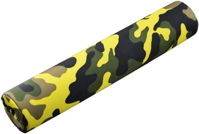 Halterkussen Squat Pad - Nekkussen Gewichtheffen - Fitness Oefeningen - Dikke Schuim Bescherming - 40x3CM - Geel