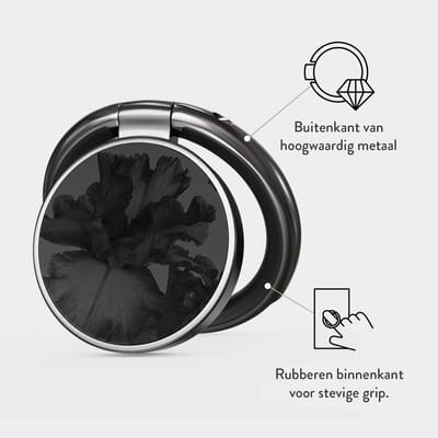 Burga Ringholder Gunmetal - Telefoonring - Nocturnal