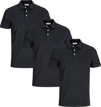 Jack & Jones Heren poloshirt 3 pack Paulos - Slim Fit