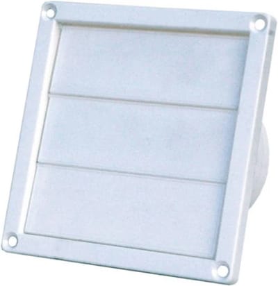 Scalair Vitair 3 klepppen Dampkaprooster met Lamellen WIT