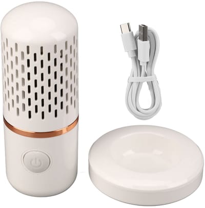 Dailygoods - Fruit- en groentereiniger - Draagbare wasmachine - USB-oplaadbaar - Capsulevormig - Huishoudelijke reinigingsmachine - Wit - Voor dagelij...